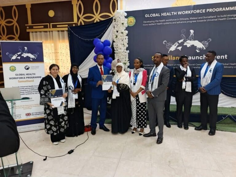 BCU President Attends Launch of Global Health Workforce Program